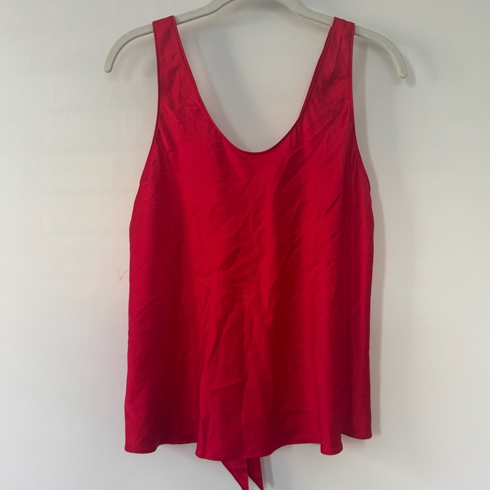 Victoria"s secret satin top red M